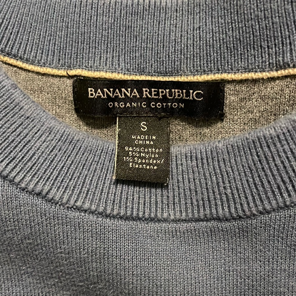 Mens Banana Republic oversized Crewneck Sweater